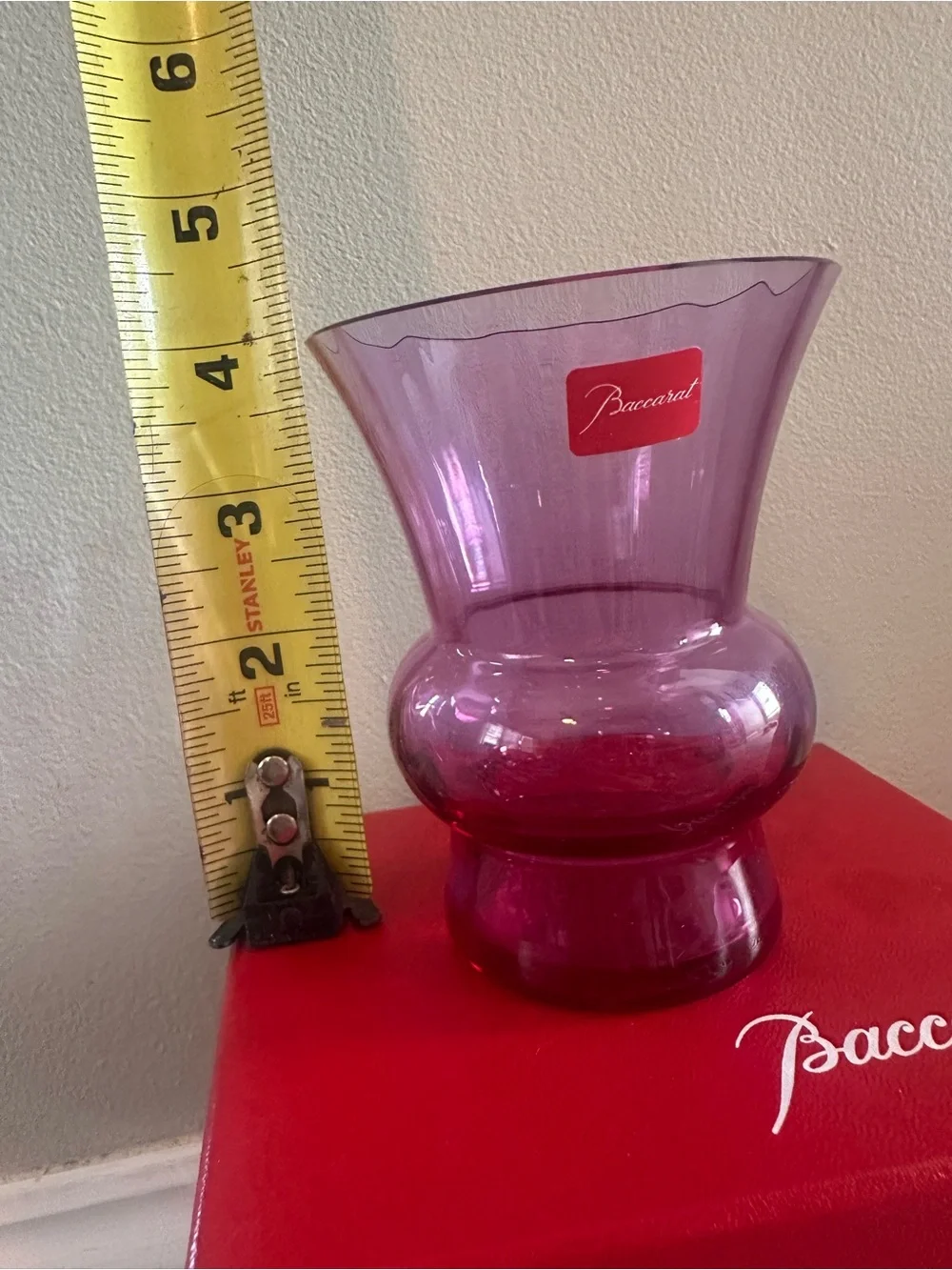 Baccarat Crystal Bud Vase